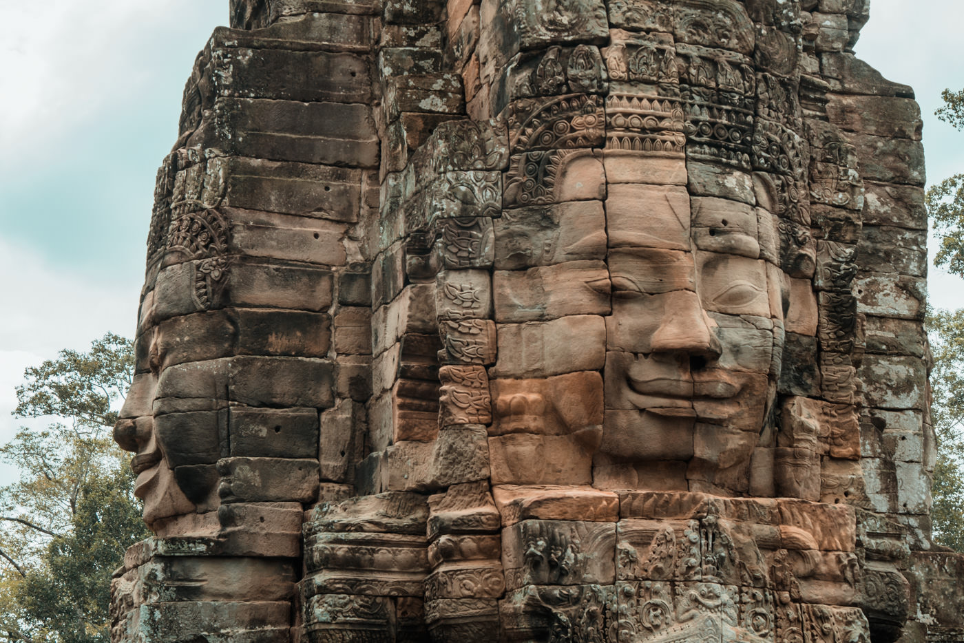 Angkor Thom, Tempel der Gesichter, Kambodscha