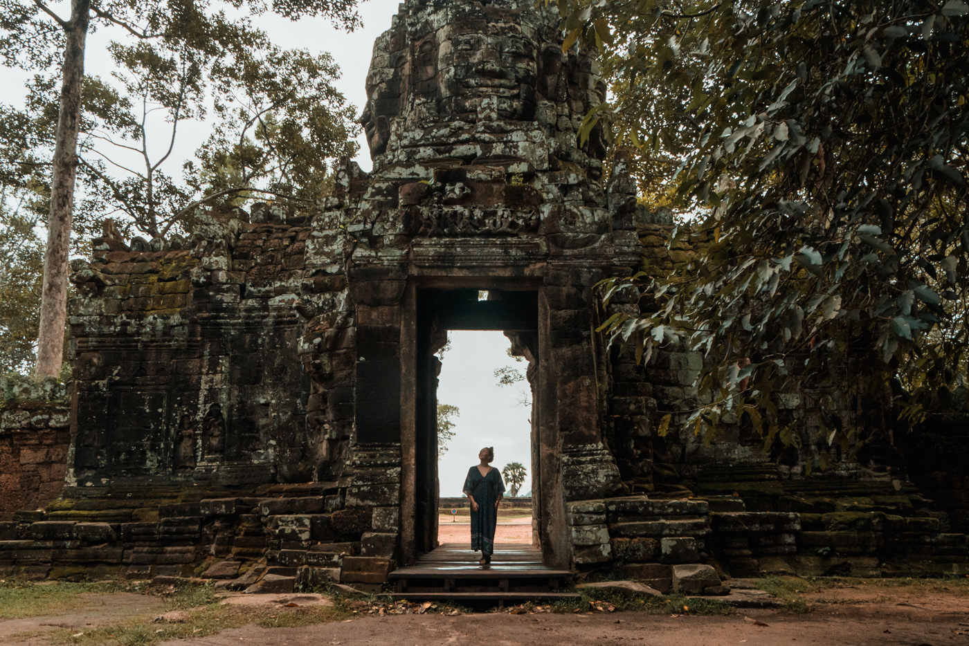 Eingang Banteay Kdei, Angkor Wat, Kambodscha