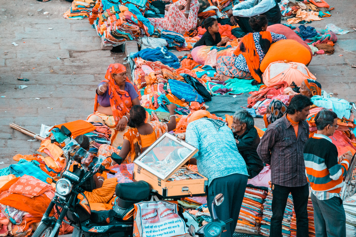 Markttreiben in Jodhpur, Indien