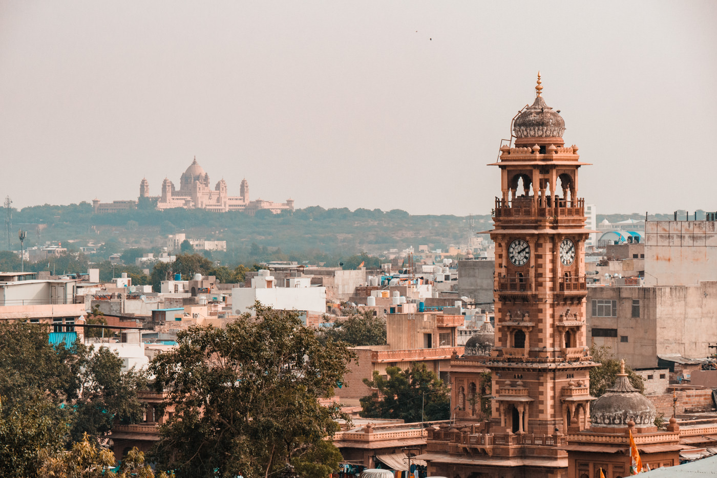 City Palace und Clock Tower von Jodhpur