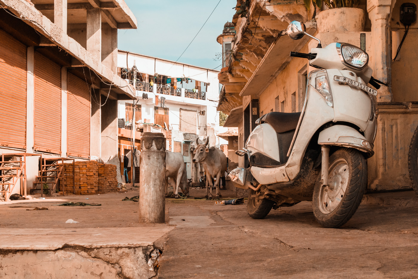 Straße in Pushkar