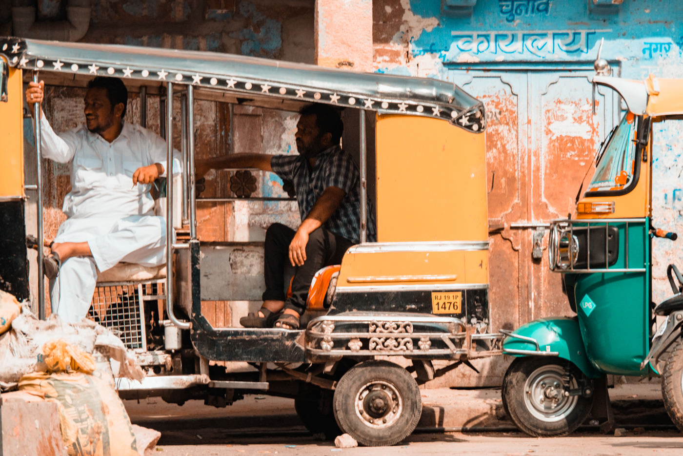 Rikschafahrer in Jodhpur