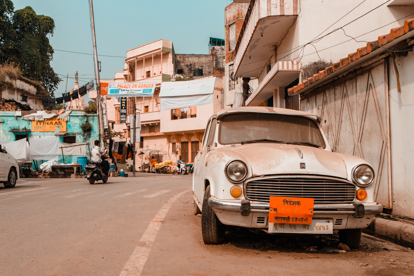 Straße in Varanasi