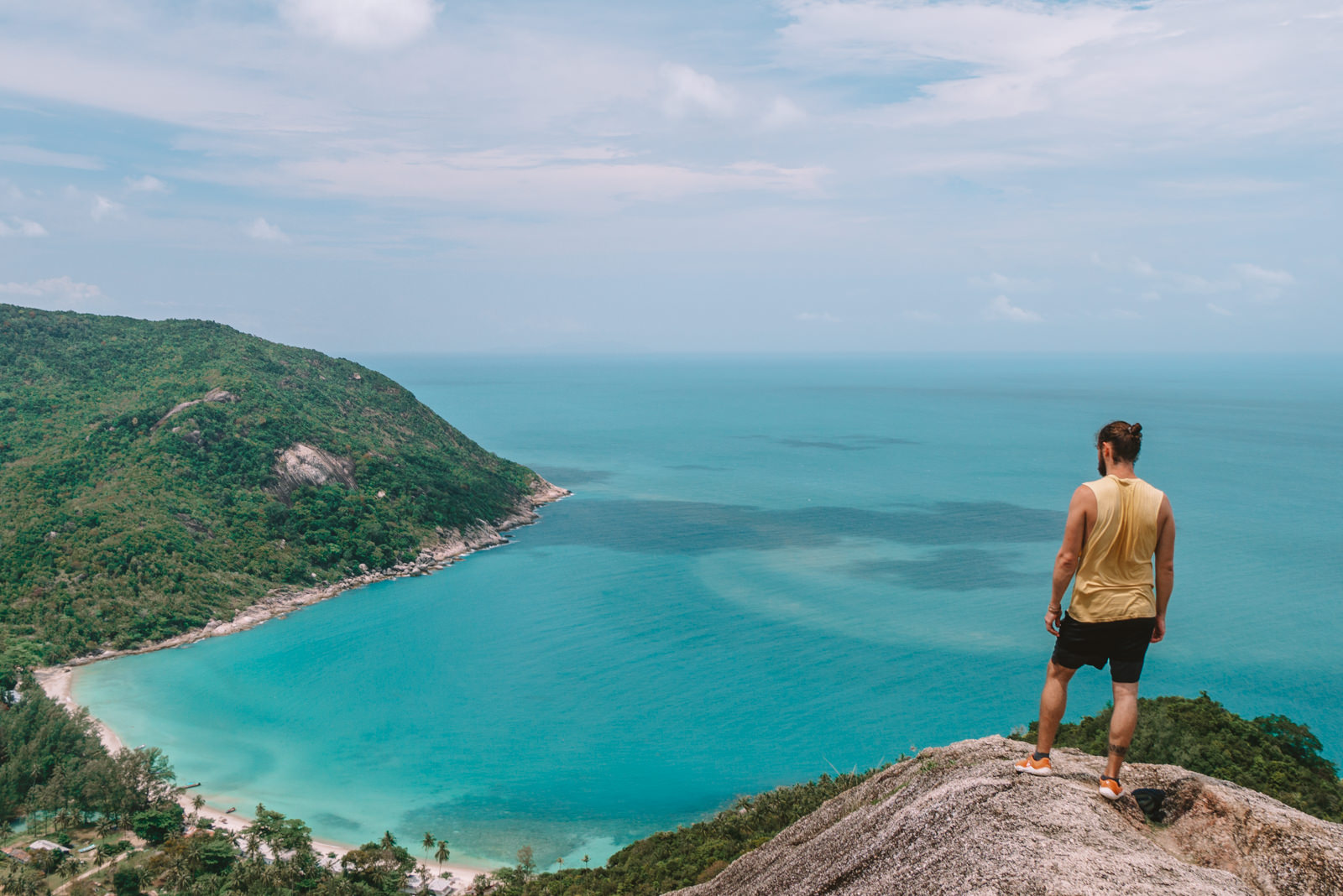 Ausblick vom Bottle Beach Viewpoint auf Koh Phangan