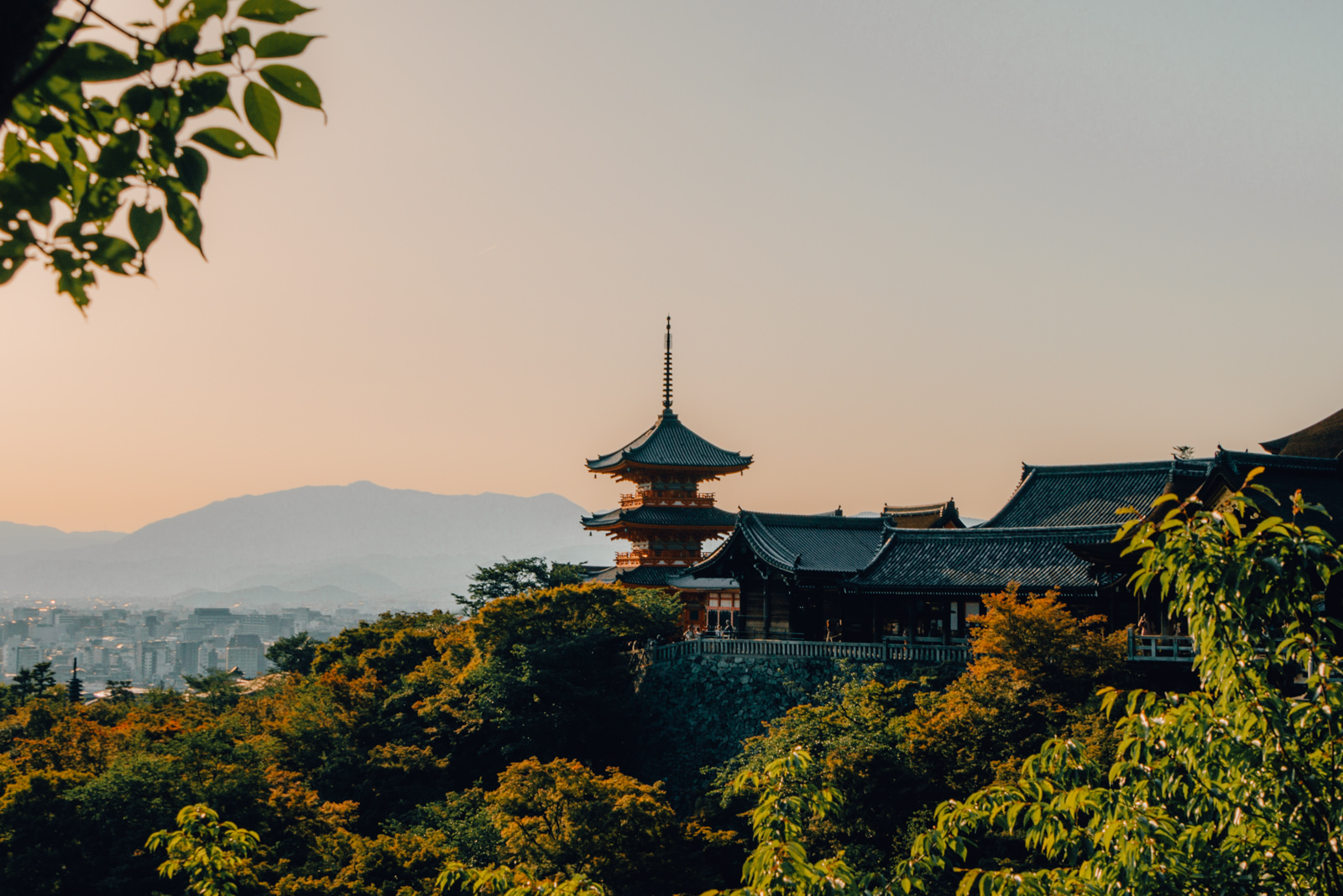 Kiyomizu-dera Tempel in Kyoto