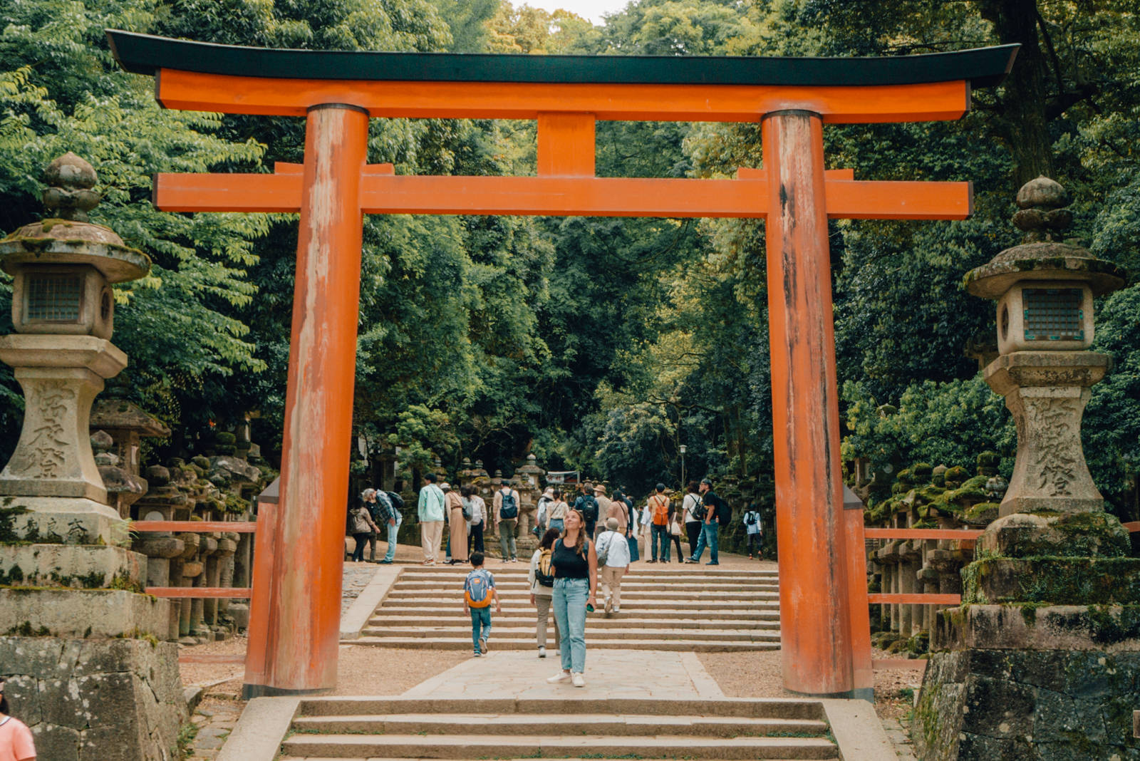 Schrein in Nara, Japan