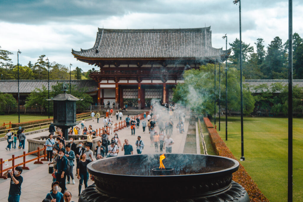 Tōdai-ji Tempel in Nara