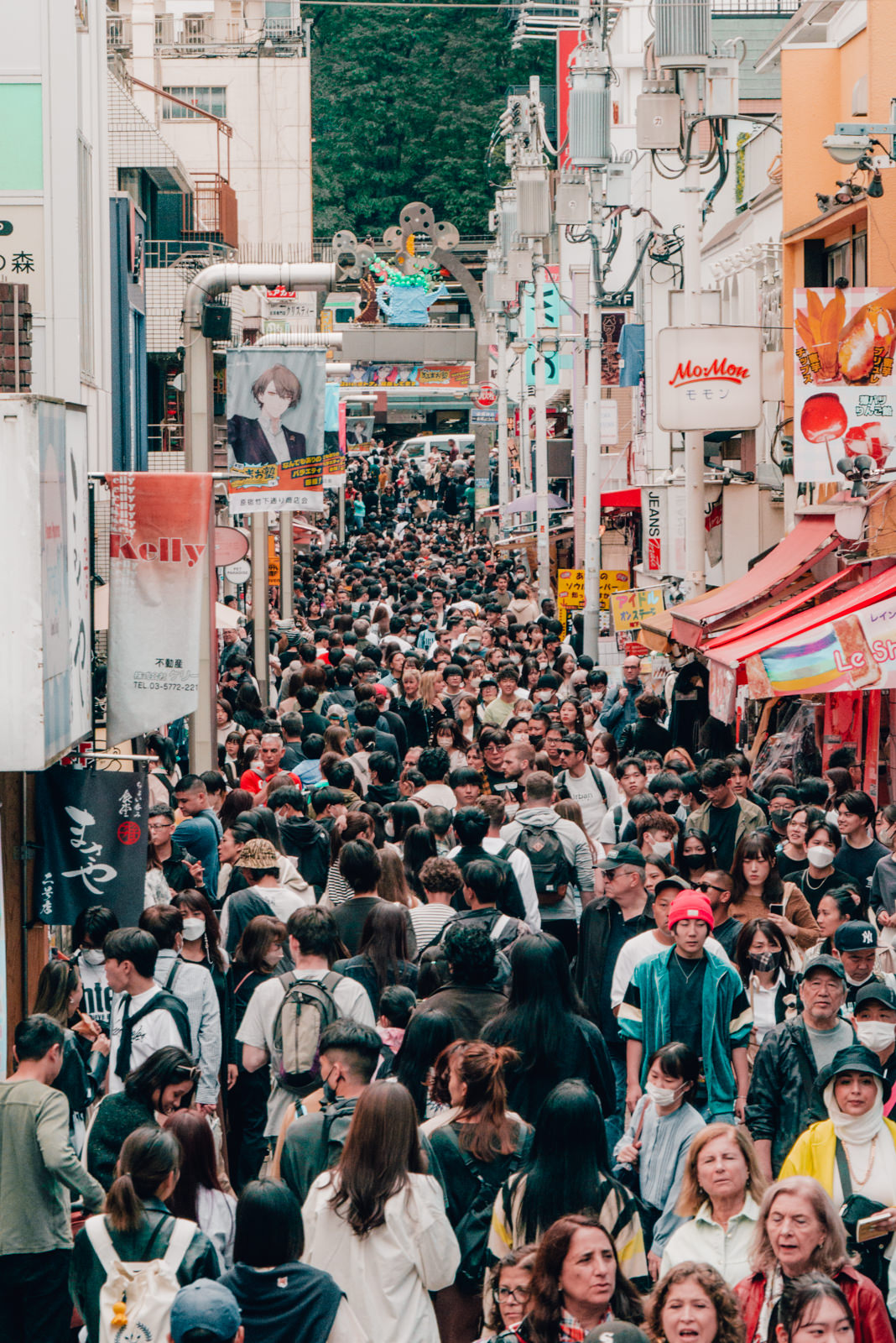 Takeshita Street in Tokio