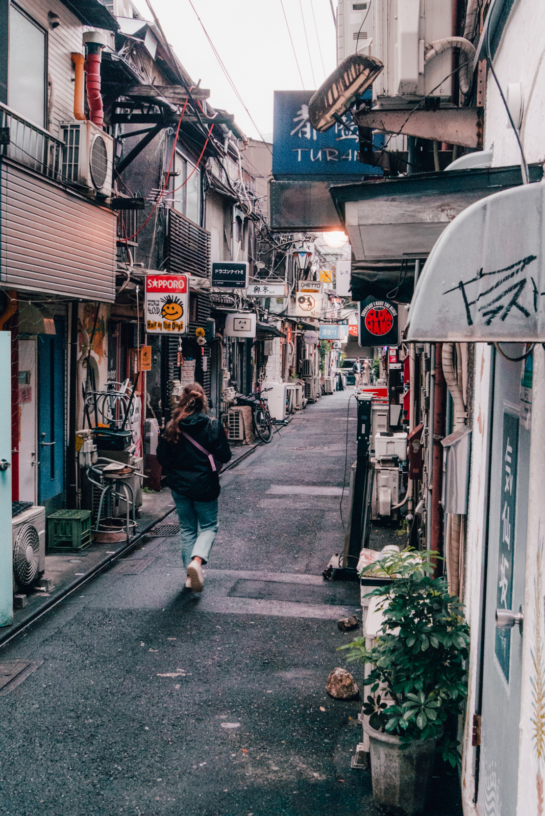 Golden Gai Straße in Tokio