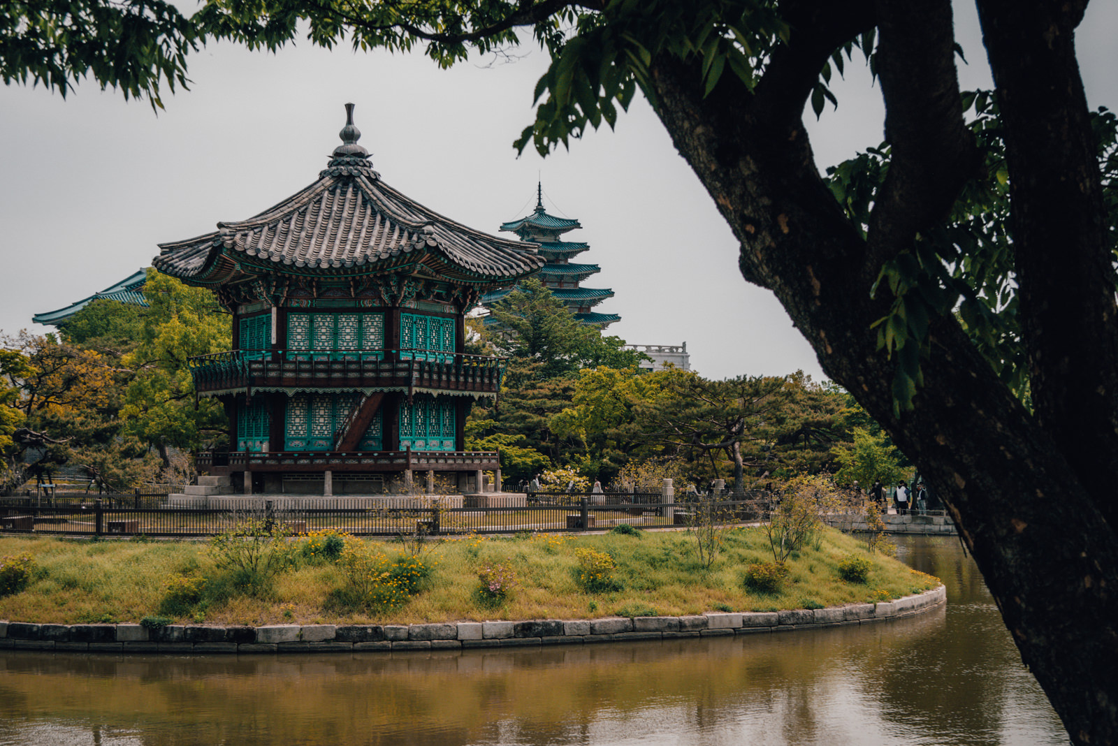 Gwanghwamun Palast in Seoul