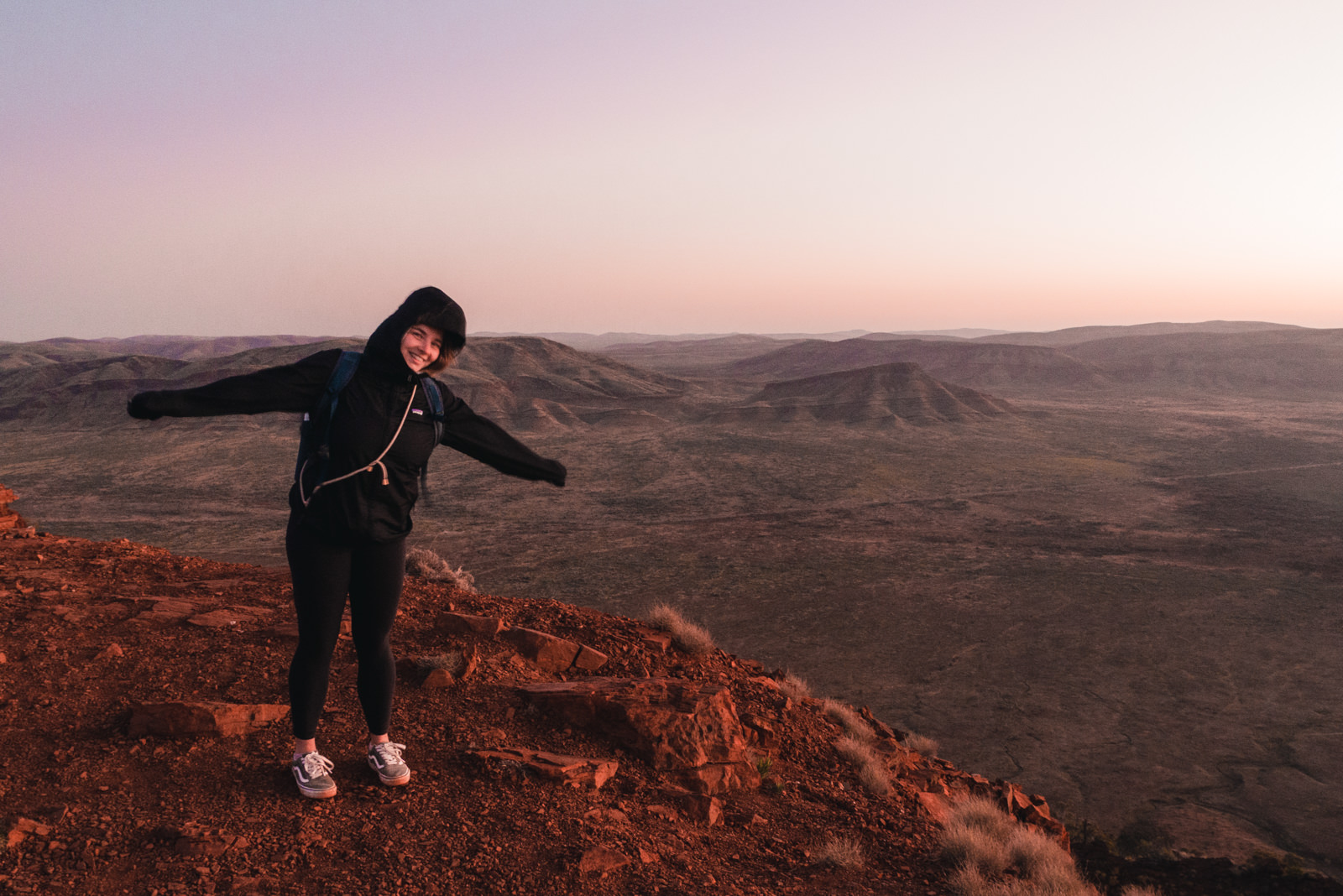 Ausblick vom Mount Bruce in Western Australia