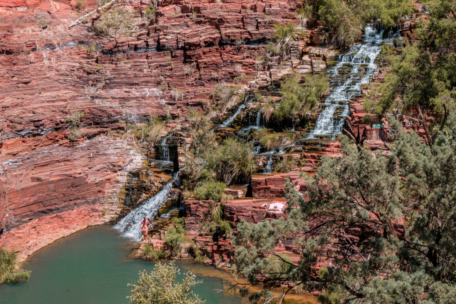 Fortescue Falls im Karijini Nationalpark