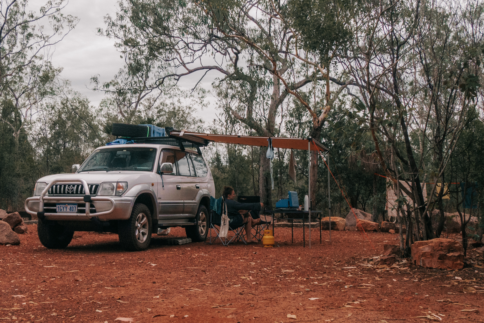 Camping im Litchfield Nationalpark, Northern Territory