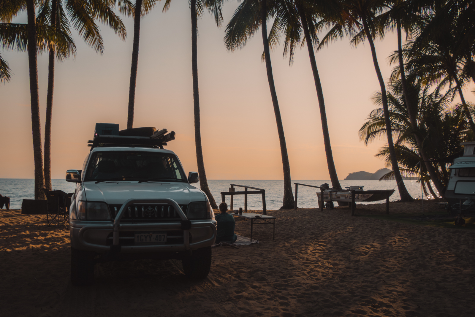 Ellis Beach Camping in Northern Queensland