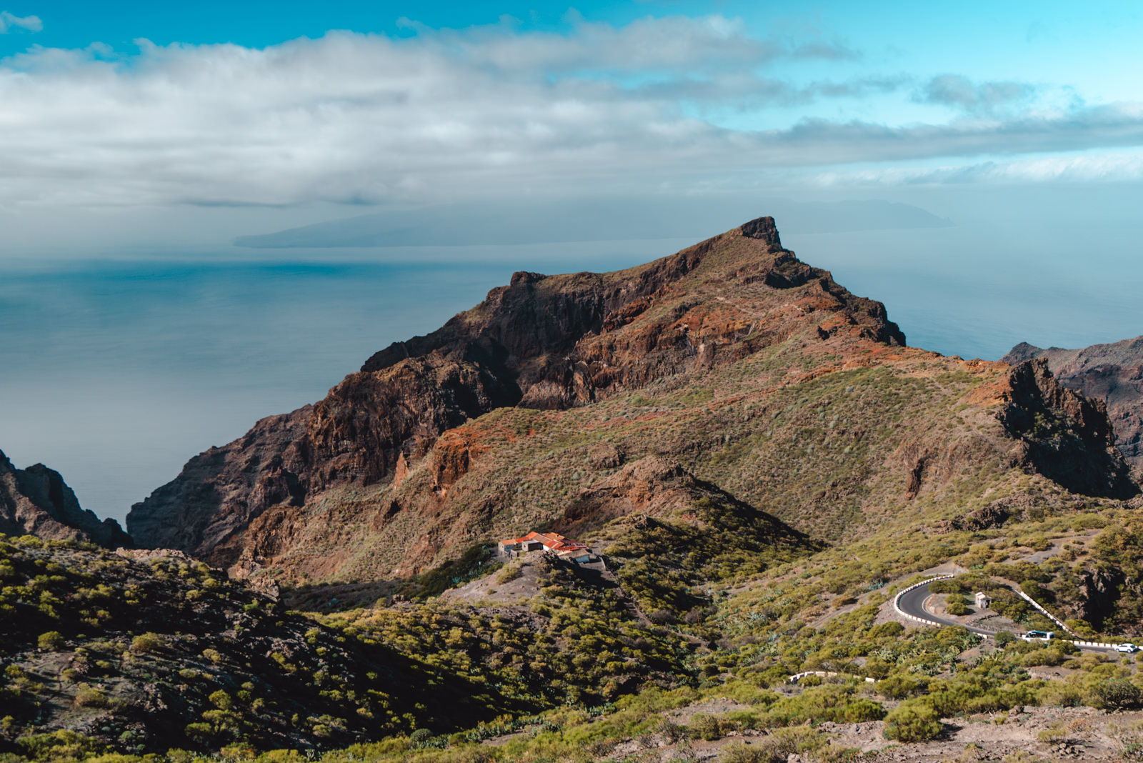 Gebirge des Teno Nationalparks auf Teneriffa