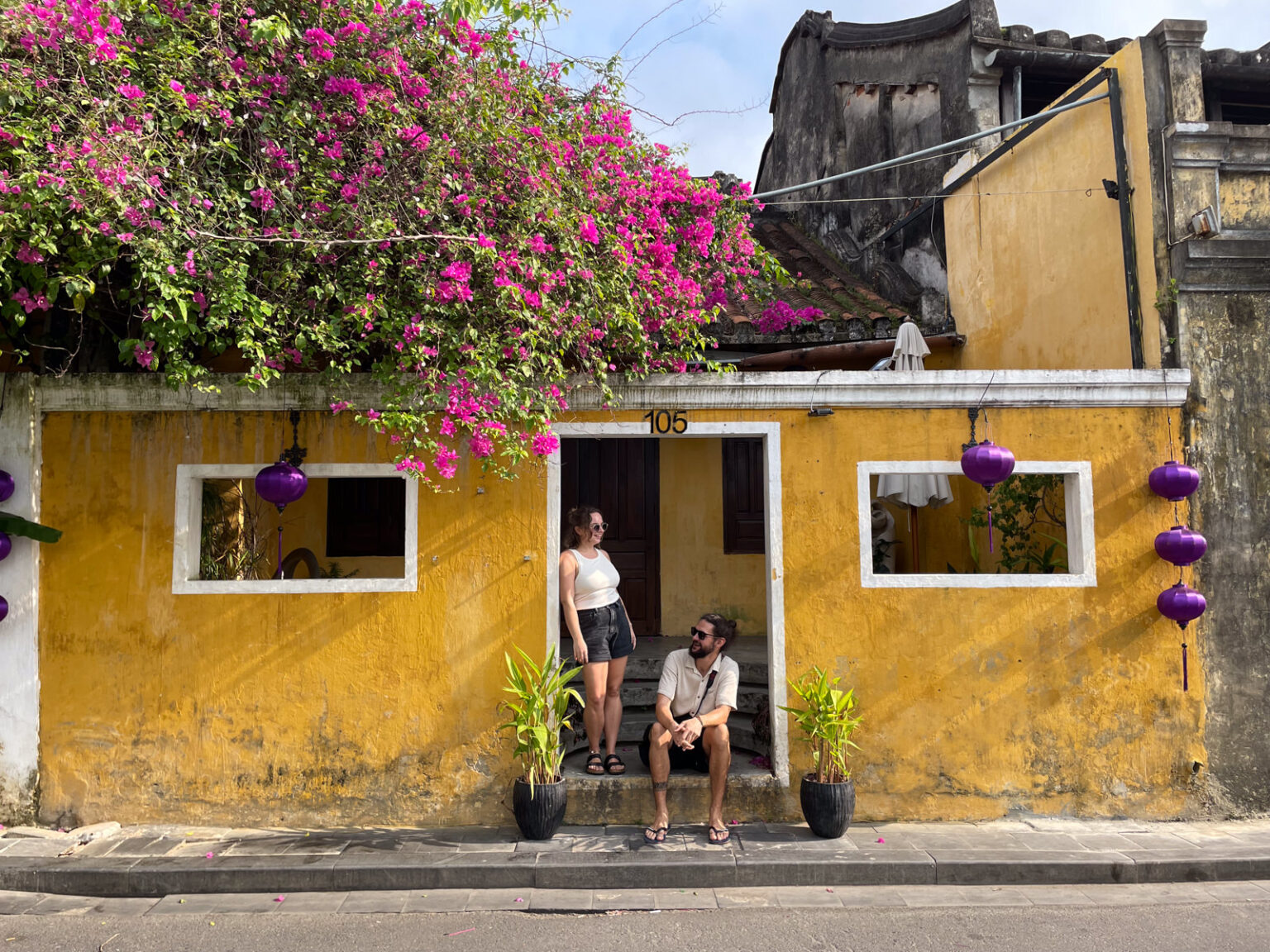 Wir in Hoi An in Vietnam